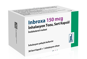 INBROXA 150 MCG INHALASYON TOZU, SERT KAPSUL (30 KAPSUL)